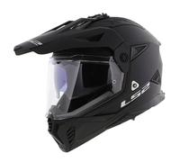 Casque d'aventure LS2 MX702 Pioneer II noir mat uni