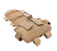 Casque de Batterie de Batterie de Batterie Accessoire de Batterie de Batterie de Casse de contrepoids Sac d'équilibrage Sac de Poids pour Tactique Casque Nocturne Airsoft Universel Khaki