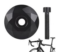 Casque de Bicycle en Haut - Top de Tige de Fourche | Bol de Bouchons de Tige de la Fourche en Aluminium | HEURS DE Temps IMPRÉPERSE avec VIS, Times COUVERTES Accessoires pour Les VOTOS ROU