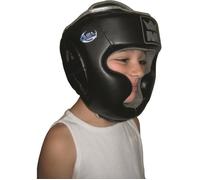Casque de Boxe - MONTANA - KIDGUARD Full - Noir - Enfant - Mixte XS