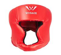 Casque de boxe pour le sparring, le kickboxing pour homme et femme, rouge, taille L, aldult