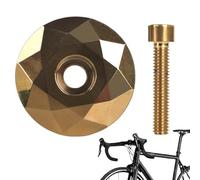Casque De Cape De Vélso - Bol De Vélos Couvercle du Vélo De Vélo, Bike De Route Non Glissant Coltre De Couverture Supérieure De La Tige De SLA Tige De La Fourche - Bol Bowl Aluminium