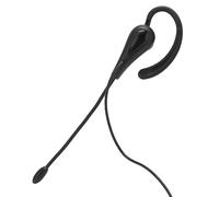 Casque de Centre D'appel, Crochet d'oreille Filaire 3,5 Mm Casque de Service Client Simple Face avec Micro, pour Téléphones Portables pour Ordinateur Portable, pour Le