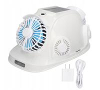 CASQUE DE CHANTIER AVEC 6 VENTILATEURS BLUETOOTH USB