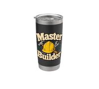 Casque de chantier Master Builder Gobelet isotherme en acier inoxydable double paroi