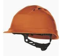 CASQUE DE CHANTIER ORANGE SERRAGE CRÉMAILLÈRE DELTA PLUS - D020QUARUP30