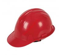 Casque de chantier Rouge