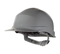 Casque de chantier ZIRCON 1 gris serrage glissière - DELTA PLUS - D020ZIRC1GR
