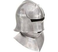 Vidaxl Casque De Chevalier Médiéval Antique Pour Gn Argenté Acier