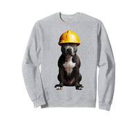 Casque de chien American Staffordshire Terrier Jaune Sweatshirt