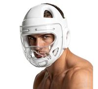 Casque de Combat | Protection intégrale du Visage pour assaut - Protection Tête Boxe - Adultes Débutants Karaté Kickboxing Gym Compétition Entraînement