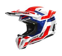 Casque de Cross Airoh Twist 3 Dynasty (2026) Bleu/Rouge brillantS Bleu,Rouge brillant