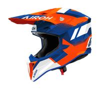 Casque de Cross Airoh Wraaap Vision (2026) Orange/Bleu brillantS Orange,Bleu brillant