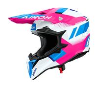 Airoh Casque tout-terrain WRAAAP VISION Rose brillant