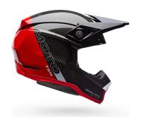 Casque De Cross BELL Moto-10 Spherical Strike RougeL Rouge