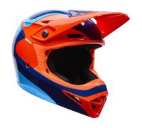 Bell MX-10 Mips Wave, casque de motocross XL Orange/Bleu/Bleu Clair Orange/Bleu/Bleu Clair
