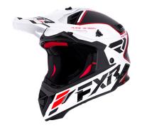 FXR Helium MX, casque de motocross L Noir/Blanc/Rouge Noir/Blanc/Rouge