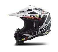 Casque de Cross LS2 MX700 Subverter Evo II Stomp Blanc/Noir brillantS Stomp Blanc,Noir brillant