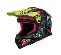 Casque de Cross LS2 MX708 Fast II Gorilla Violet/Jaune haute visibilitéS Gorilla Violet,Jaune haute visibilité