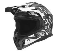 Casque de Cross LS2 MX708 Fast II Grotesk Noir/Gris MatS Grotesk Noir,Gris Mat