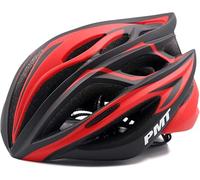 Casque De Cyclisme, Casque De Vélo, Casque De Planche à roulettes, 23 évents, Doublure Amovible, Réglable pour Les Hommes Et Les Femmes Adultes, pour, Red, Head Circumference: 58-62CM