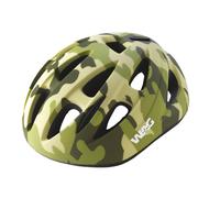 CASQUE DE CYCLISME ENFANT WAG SKY KID VERT CAMOUFLAGE TAILLE S 52-56 CM LÉGER