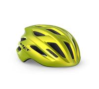 Casque met idolo lime yellow metallic brillant