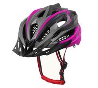 Casque De Cyclisme Ultralight Eps + Pc Cover Vtt Vélo De Route Intégralement Moulé En Toute Sécurité Cap, Tk-0802