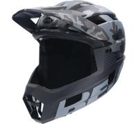 Casque avec mentonniere amovible bell super air r mips noir camo