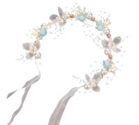 Casque de fille de, diadème de fille de | Coiffe de perles élégantes faites à la main pour de | Coiffure guirlande réglable, accessoire de cheveux de de Portable multifonctionnel pour un