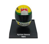- Casque de Formule 1 Compatible avec Ayrton Senna #19 Toleman Group Motorsport Formule 1 1984 1:10 Minichamps 388419