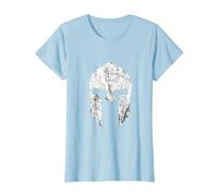 Casque de Gladiateur Spartaner Warrior Spartacus Sparta T-Shirt, Femme, Bleu Céleste, M