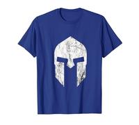 Casque de Gladiateur Spartaner Warrior Spartacus Sparta T-Shirt, Homme, Bleu Royal, S