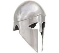 Casque de guerrier grec antique pour GN Argenté Acier argenté G