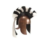 Casque de guerrier grec antique pour GN Cuivre Acier