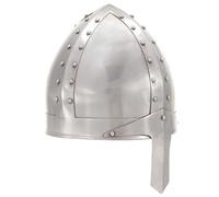 Vidaxl Casque De Chevalier Médiéval Antique Pour Gn Argenté Acier