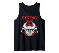 Casque de Guerrier Nordique Viking Blood Skull Art Graphique Débardeur
