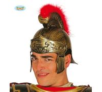Casque de Guerrier Romain Pour Mardi Gras Ancien Gladiateur Tête d'Armure Historique Fête à thème Costume Accessoire Antique Bataille Casque de Guerrier, Couleur : Or