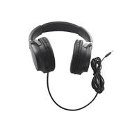 Casque de Guitare Amplificateur de Guitare MéLangeur Audio sur Casque D'Oreille Casque StéRéO Filaire Pliable RéTractable