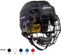 Casque de hockey CCM Tacks 210 Combo SR Bleu L