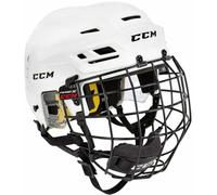 Casque de hockey CCM Tacks 210 Combo SR White M