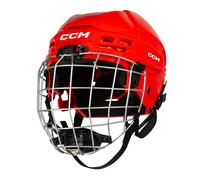 Casque de hockey CCM Tacks 70 Combo Red Junior