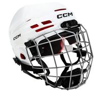Casque de hockey CCM Tacks 70 Combo White Youth