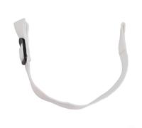 Casque de hockey sur glace avec mentonnière en polyester pour entraînement et matchs Blanc