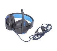 Casque de jeu avec micro antibruit, éclairage LED pour une immersion totale, oreillettes à mémoire de forme pour un confort optimal même après