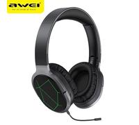 Casque de jeu Bluetooth supra-auriculaire AWEI A799BL noir