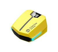 Casque de Jeu - CANYON - DoubleBee GTWS-2 - Bluetooth 5.3 - 4h Autonomie - Jaune