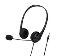 Casque de jeu confortable noir, avec micro, Interface USB 3.5mm, réduction du bruit, pour téléphone portable et ordinateur