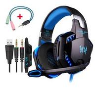 Casque de jeu filaire BOLAKER G2000 pour PC PS4 Xbox noir G