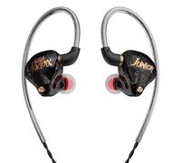 Casque de jeu filaire écouteurs intra-auriculaires avec micro 3,5 mm dynamique lecteur HIFI basse stéréo casque HD casque, noir
